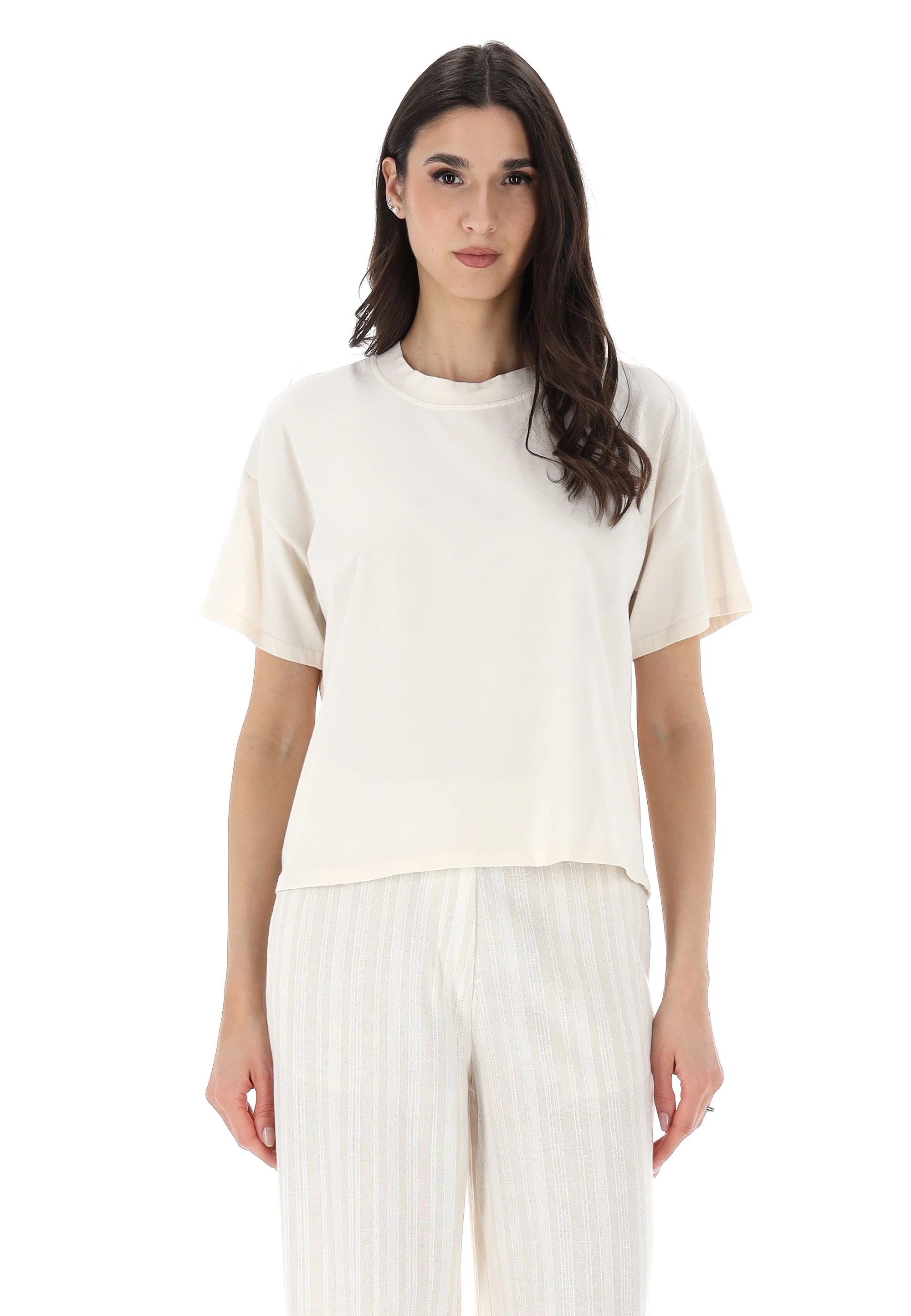 T-shirt tinta unita Age donna